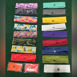 Gymwrap Colorful Women's Headbands NWOT